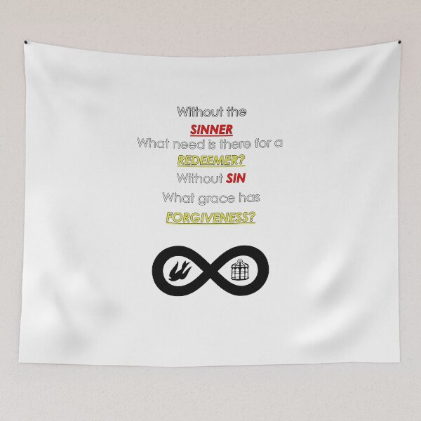 Item preview, Forgiveness or Sinner designed and sold by gruntcooker.