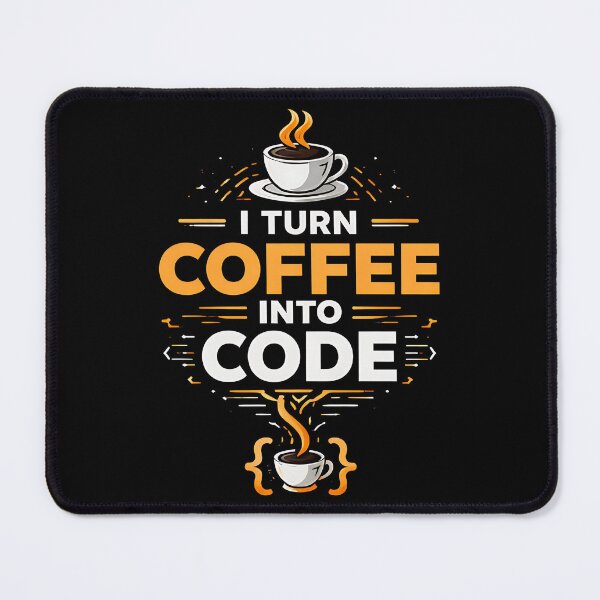 Item preview, I turn coffee into code designed and sold by Plot Twist Outfitters.