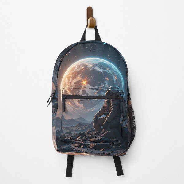 Item preview, Astronaut Watching Earth in Silence designed and sold by PixelVibe782.