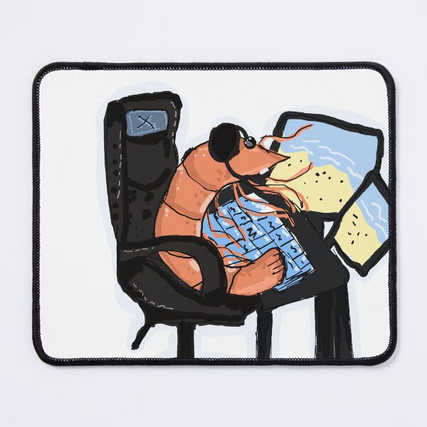 Item preview, Shimp in gaming chair with headphones xx designed and sold by MysticRacoon6.