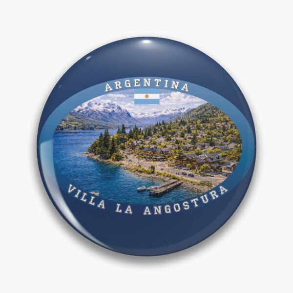 Item preview, Villa La Angostura Argentina Travel designed and sold by Thistle-TShop.