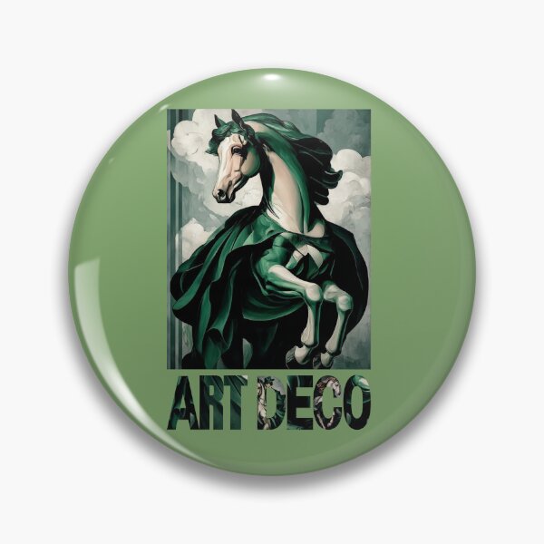 Item preview, Art deco horse designed and sold by ARTpatrycha.