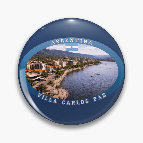 Item preview, Villa Carlos Paz Argentina Travel designed and sold by Thistle-TShop.