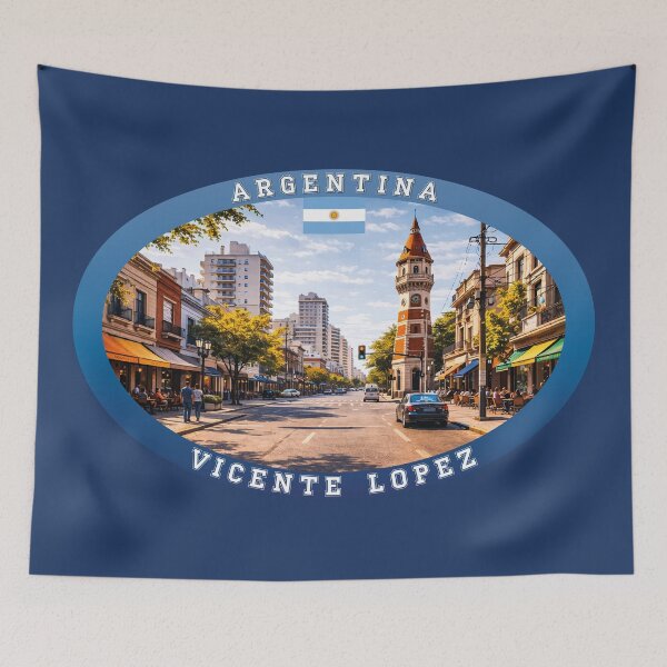 Item preview, Vicente Lopez Argentina Travel designed and sold by Thistle-TShop.