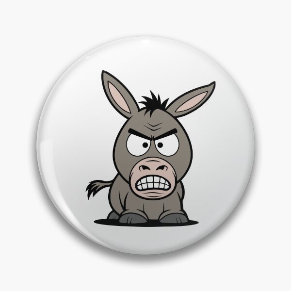 Item preview, Angry donkey designed and sold by QuanntixArt.