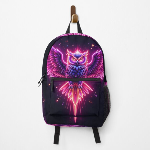 Item preview, Neon Mystic Owl designed and sold by PixelVibe782.