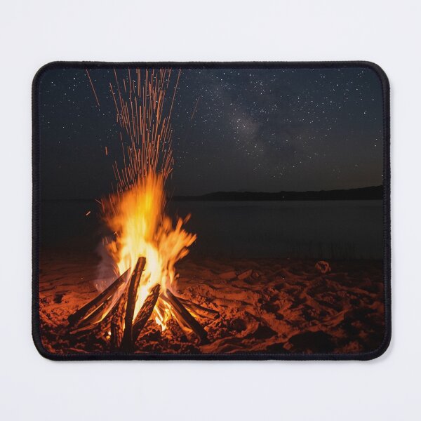 Item preview, Starlit Campfire by the Water designed and sold by PixelVibe782.