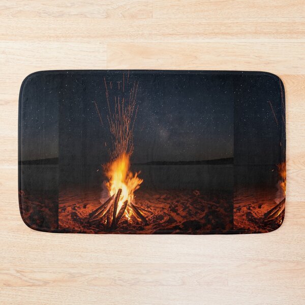 Item preview, Starlit Campfire by the Water designed and sold by PixelVibe782.