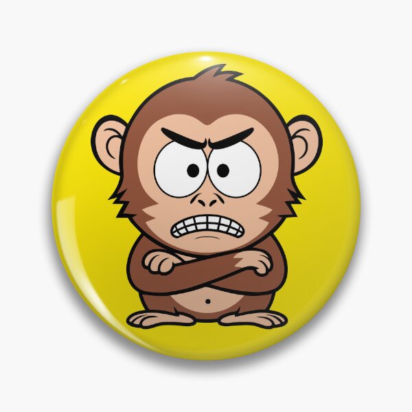 Item preview, Angry monkey designed and sold by QuanntixArt.
