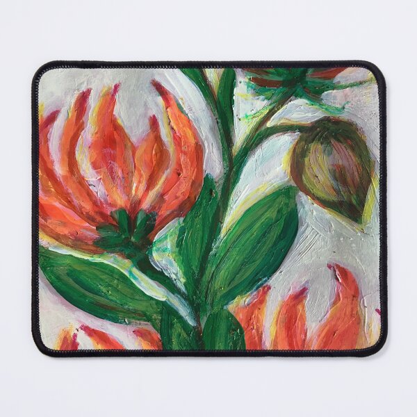 Item preview, Janice Flame Lily 2 designed and sold by Nikkiart24.redbubble.com.