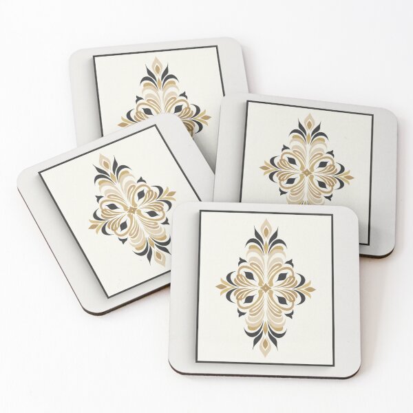 Item preview, Elegant Modern Thai Ornament Minimalist Wall Art designed and sold by KareeTH.