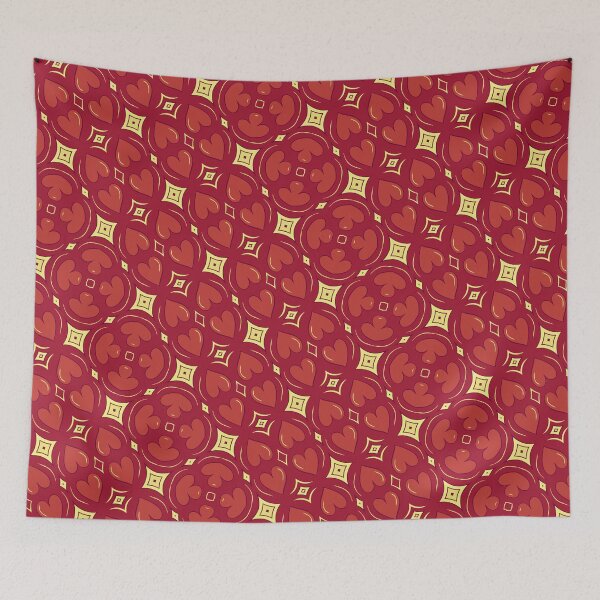 Item preview, VALENTINES POP ART MIDCENTURY PATTERN designed and sold by Sycorax Studio.