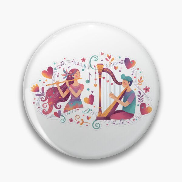 Item preview, Flute and Harp Melody of Love designed and sold by Remy-Aura.