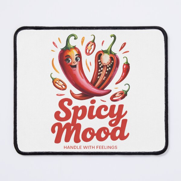 Item preview, Spicy Mood Handle With Feelings - Vibrant Chili Pepper Art designed and sold by SplashTastic.