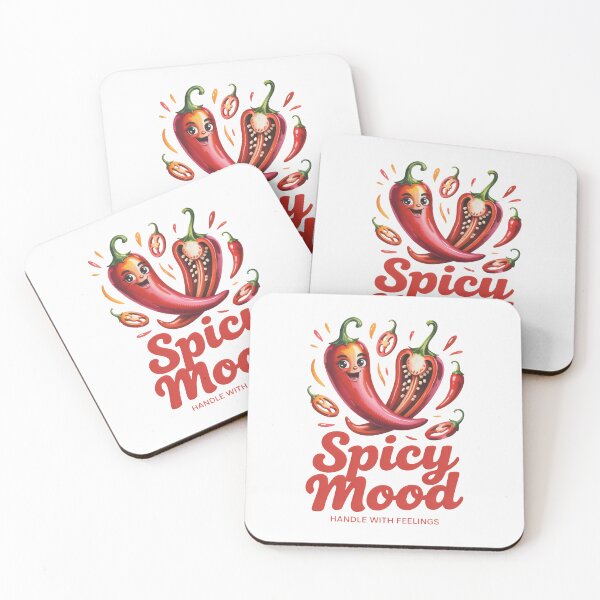 Item preview, Spicy Mood Handle With Feelings - Vibrant Chili Pepper Art designed and sold by SplashTastic.