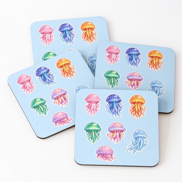 Item preview, Rainbow jellyfish designed and sold by Pedro  Fart Faced McGee.