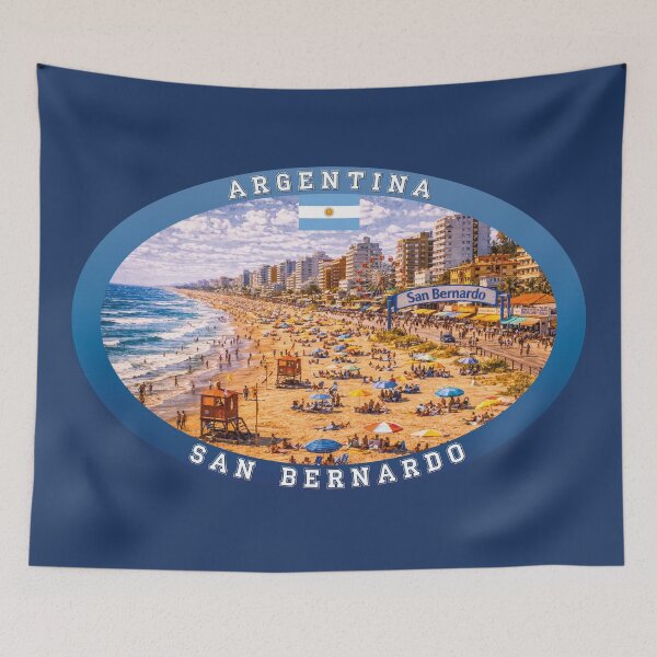 Item preview, San Bernardo Argentina Travel designed and sold by Thistle-TShop.