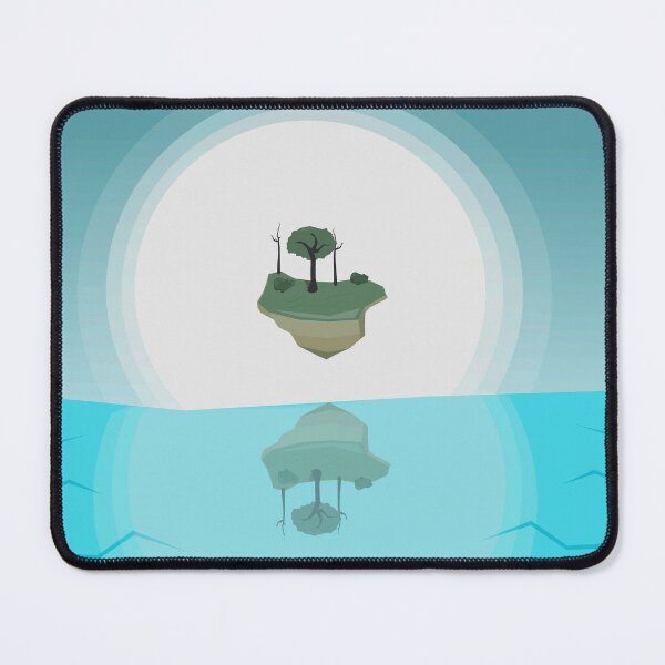 Item preview, Floating island vector landscape designed and sold by havusuoart.