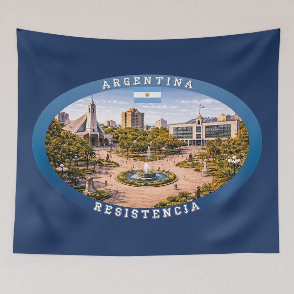 Item preview, Viajes a Resistencia, Argentina designed and sold by Thistle-TShop.