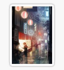 Nacht in Tokio Sticker