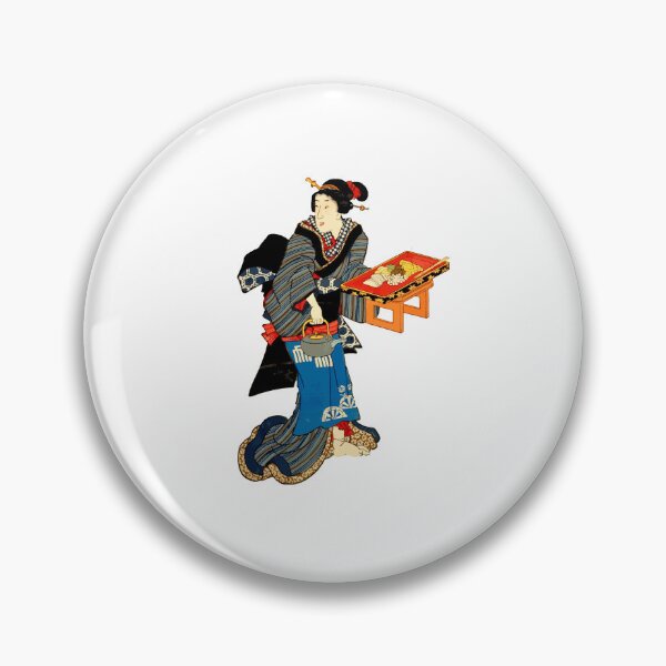 Item preview, Japan Ukiyoe stripe kimono woman designed and sold by Ukiyoe_japan.