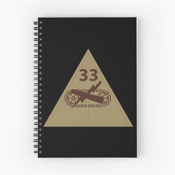 Item preview, Army - SSI - 33rd Armored Division - Subdued Desert X 300 designed and sold by Military Insignia Products.