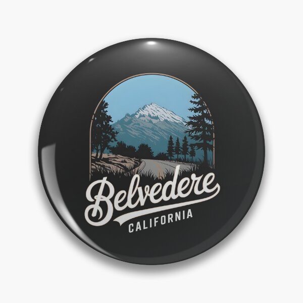 Item preview, Mountain & Trees for Hiking Lovers, Belvedere California designed and sold by MoMidoStore.