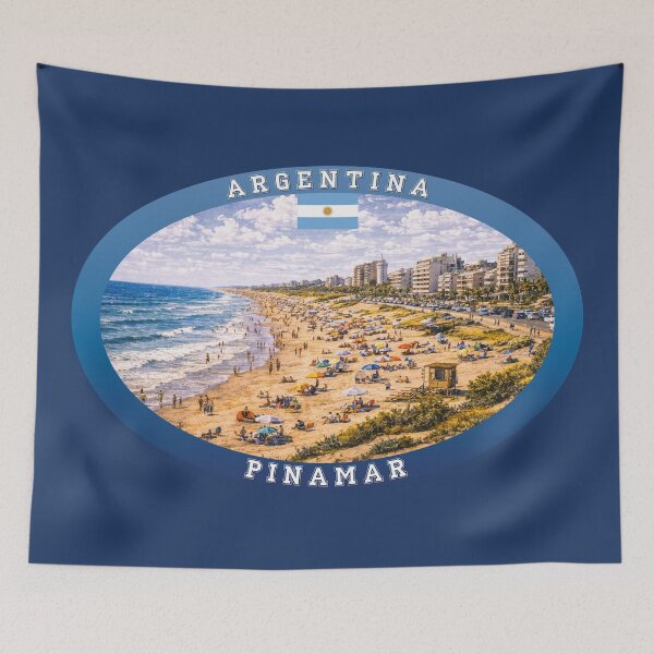 Item preview, Pinamar Argentina Travel designed and sold by Thistle-TShop.