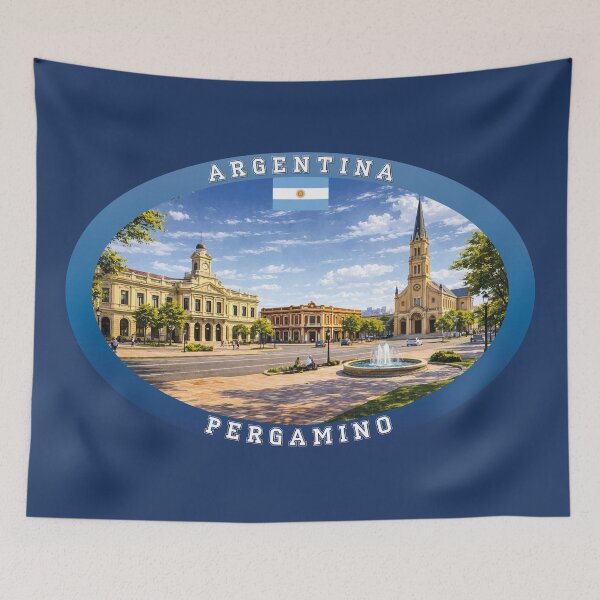 Item preview, Pergamino Argentina Travel designed and sold by Thistle-TShop.