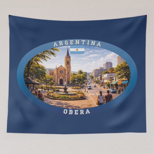 Item preview, Obera Argentina Travel designed and sold by Thistle-TShop.