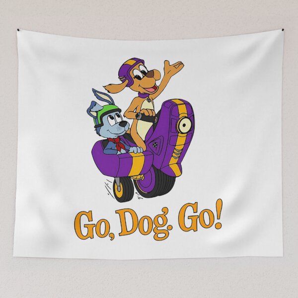 Item preview, Go Dogs Go Cartoon designed and sold by ArthurRe.