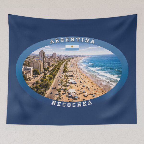 Item preview, Necochea Argentina Travel designed and sold by Thistle-TShop.