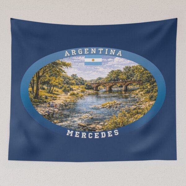 Item preview, Mercedes Argentina Travel designed and sold by Thistle-TShop.