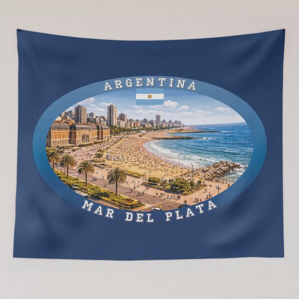 Item preview, Mar del Plata Argentina Travel designed and sold by Thistle-TShop.