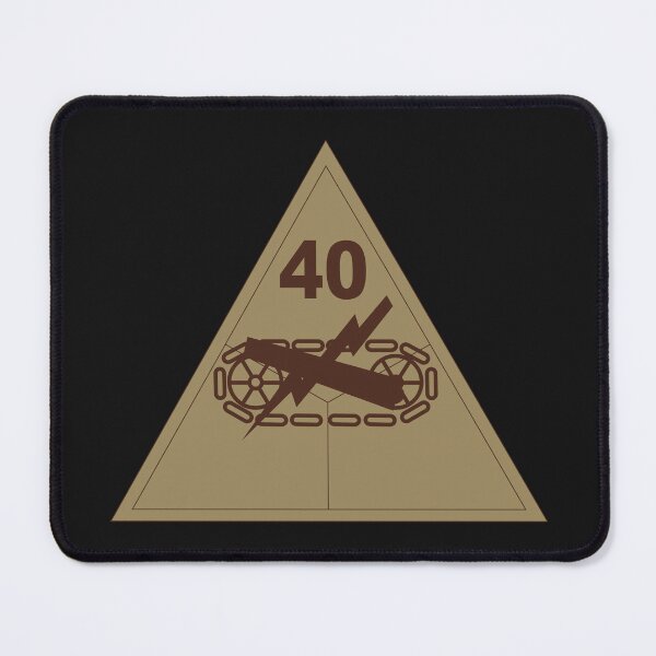 Item preview, Army - SSI - 40th Armored Division - Subdued Desert X 300 designed and sold by Military Insignia Products.