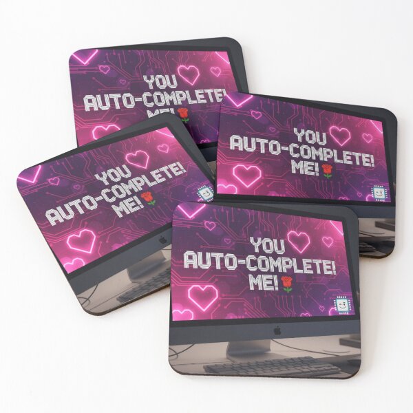 Item preview, You auto-complete me, a valentines gift, to the lover, of a computer geek. designed and sold by PiperParrot.