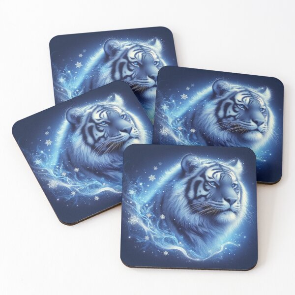 Item preview, Frostborn Majesty: The White Tiger designed and sold by Sandeep design studio .