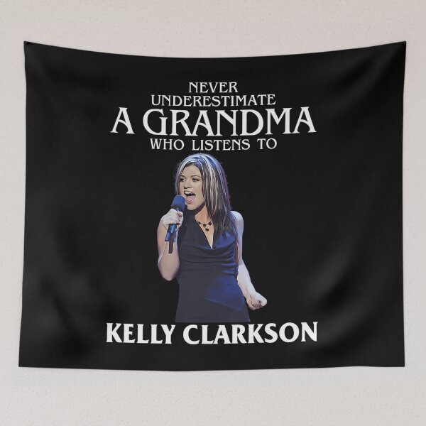 Item preview, Never Underestimate A Woman Who Listens To Kellys Clarksons designed and sold by 1990Vintage.