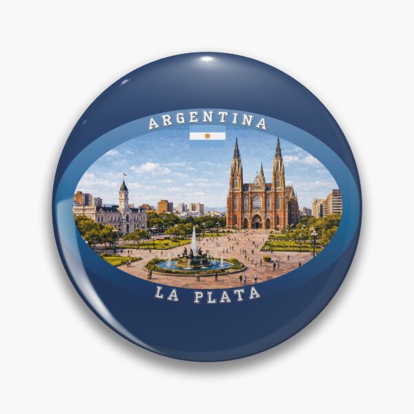 Item preview, La Plata Argentina Travel designed and sold by Thistle-TShop.