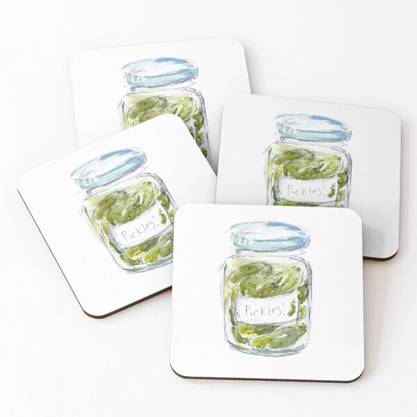 Item preview, Pickles Watercolour Illustration  designed and sold by emilyrosealcockart.