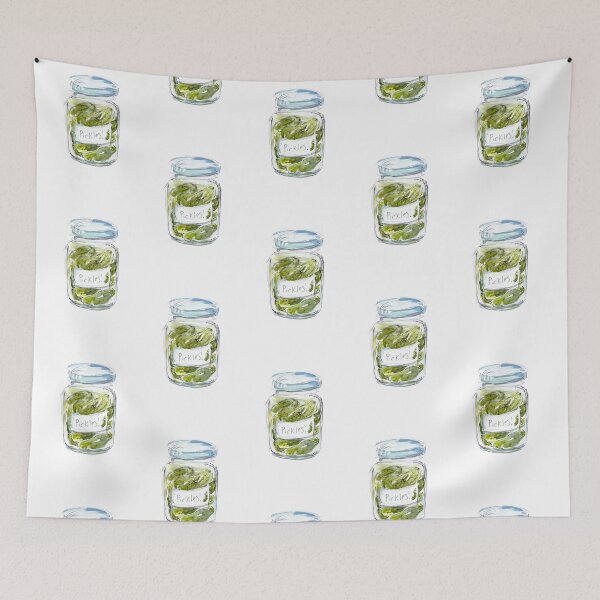 Item preview, Pickles Watercolour Illustration  designed and sold by emilyrosealcockart.