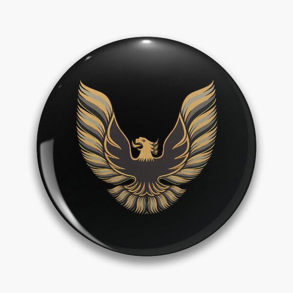 Item preview, Pontiac Trans Am Firebird Logo Golden Decal designed and sold by 1990Vintage.