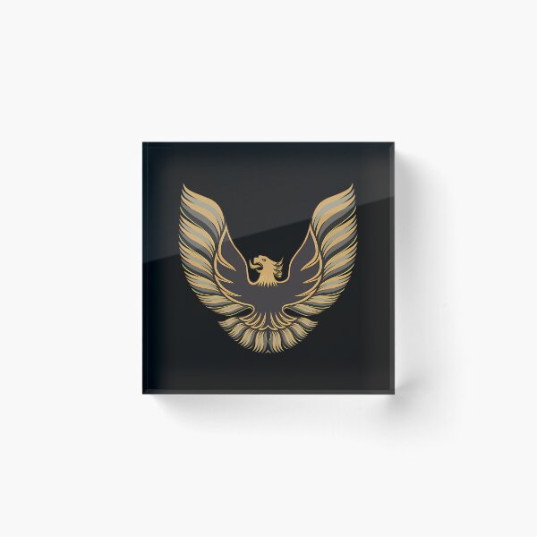 Item preview, Pontiac Trans Am Firebird Logo Golden Decal designed and sold by 1990Vintage.