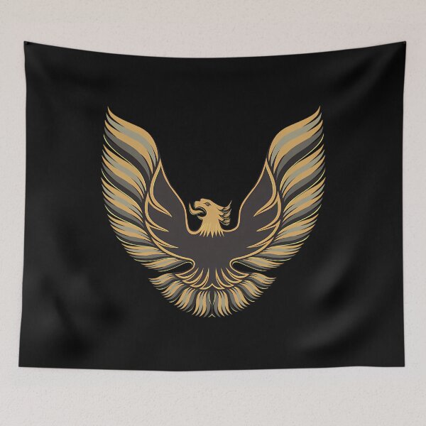 Item preview, Pontiac Trans Am Firebird Logo Golden Decal designed and sold by 1990Vintage.