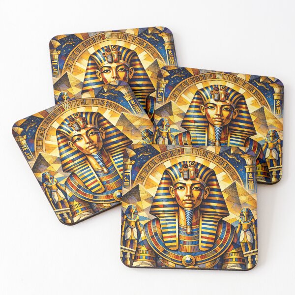 Item preview, Tutankhamun – Pharaoh of Ancient Egypt Art designed and sold by EASNFTCOL.