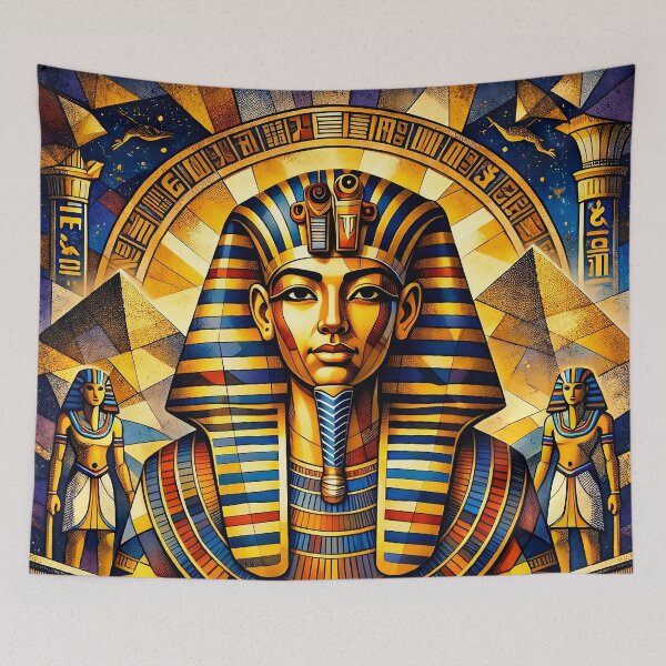 Item preview, Tutankhamun – Pharaoh of Ancient Egypt Art designed and sold by EASNFTCOL.