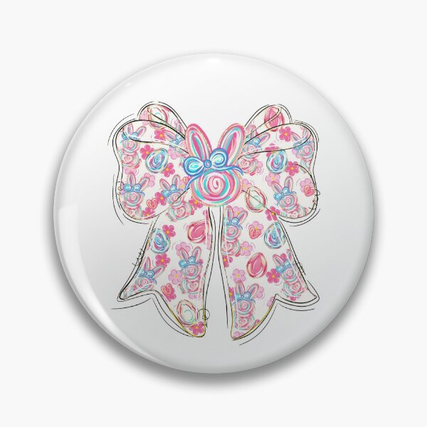 Item preview, Floral Coquette Easter Bow designed and sold by Eliasmcclain.