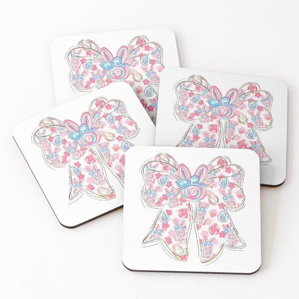 Item preview, Floral Coquette Easter Bow designed and sold by Eliasmcclain.