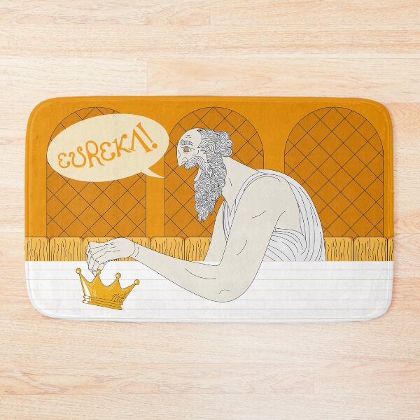 Item preview, archimedes discovering the principle of buoyancy designed and sold by matintheworld ( delcarmat ).