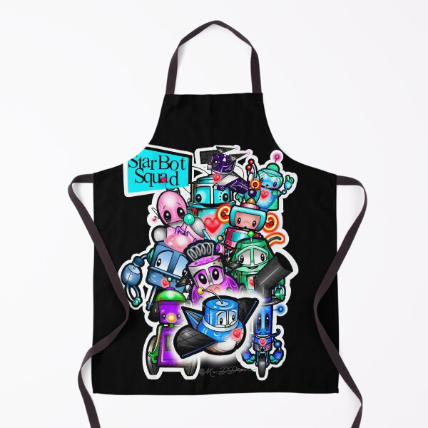 Item preview, StarBot Squad designed and sold by MetroINKbooks.